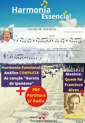 tom jobim músicas - Garota de Ipanema - Estudo 【+PDF + Partitura + Cifra + Áudio 】