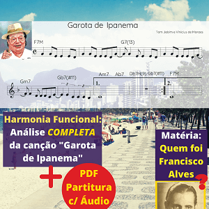 Garota de Ipanema – Estudo 【+PDF + Partitura + Cifra + Áudio 】