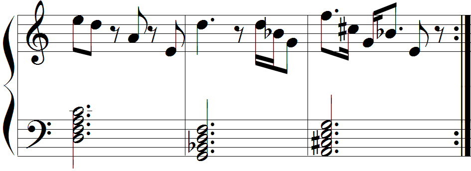 Teoria Musical – Fórmula de compasso – EXERCÍCIO