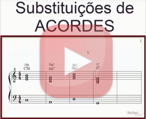 🔴Substituições de Acordes – Harmonia Funcional ESTUDO